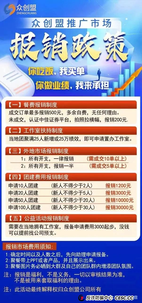 众创盟股票跟单类资金盘骗局，已经开始单割，即将崩盘跑路，聪明的会员早已安全撤离...