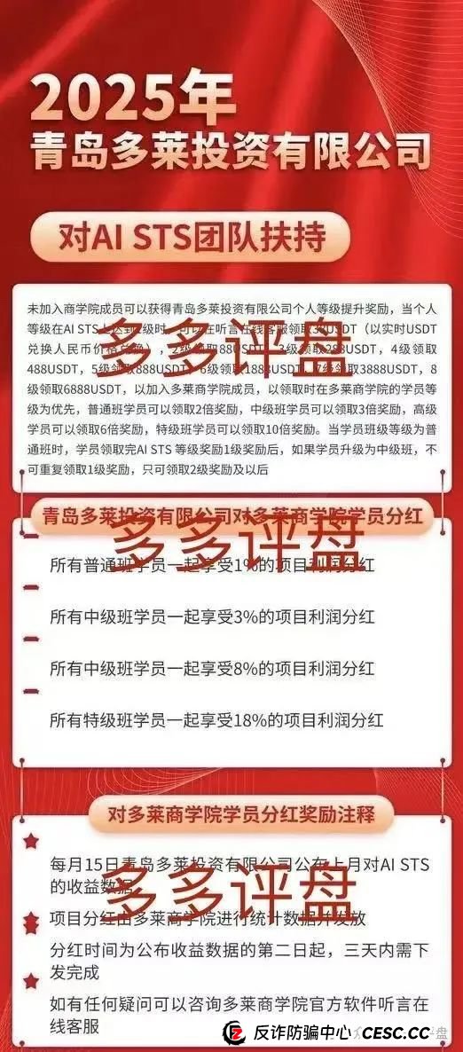 多莱投资赚钱是真的吗？【多莱商学院】现已开启第二轮连环骗局，你的本金正在裸奔！