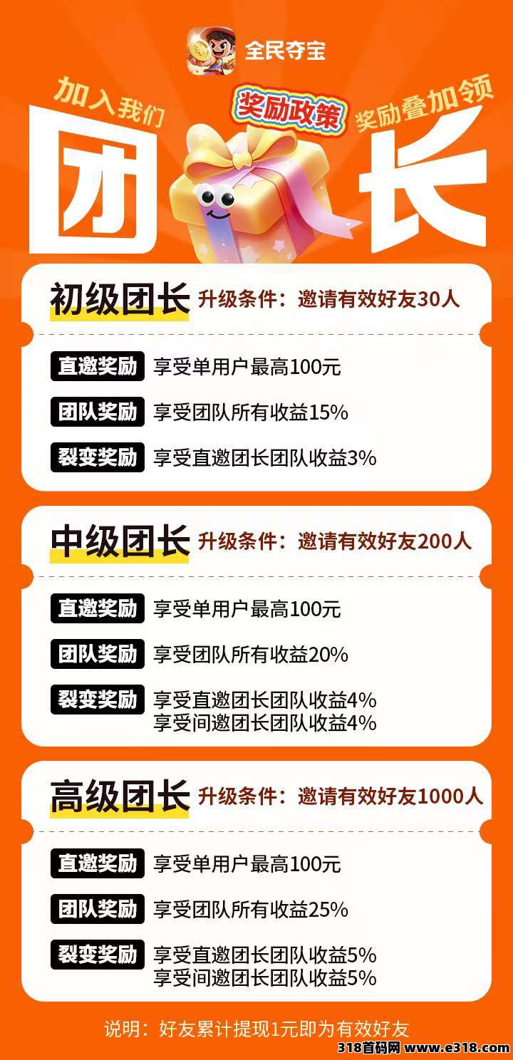 全民夺宝，零撸广告，保底收益高，最新模式
