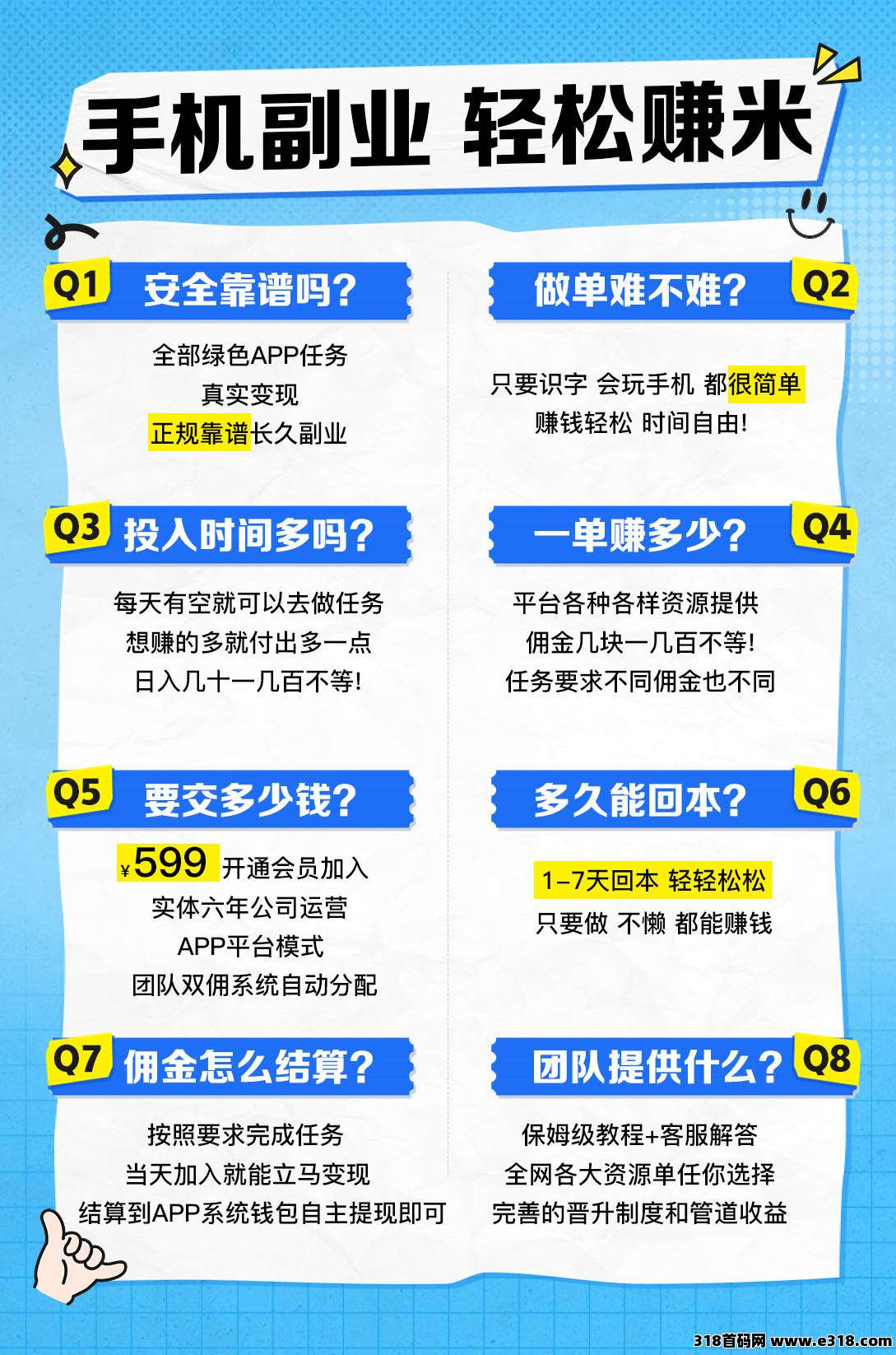 趣盈利，首码刚上线，多劳多得