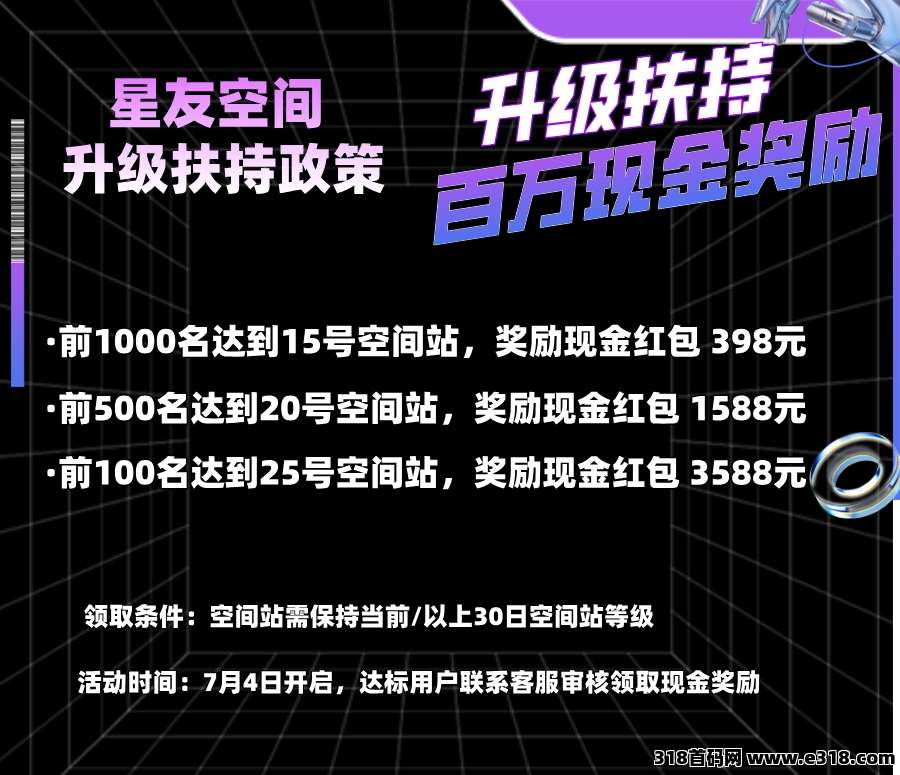 星友空间：即将重磅上线，全网招募团队长，2025再创项目神话，准备起飞
