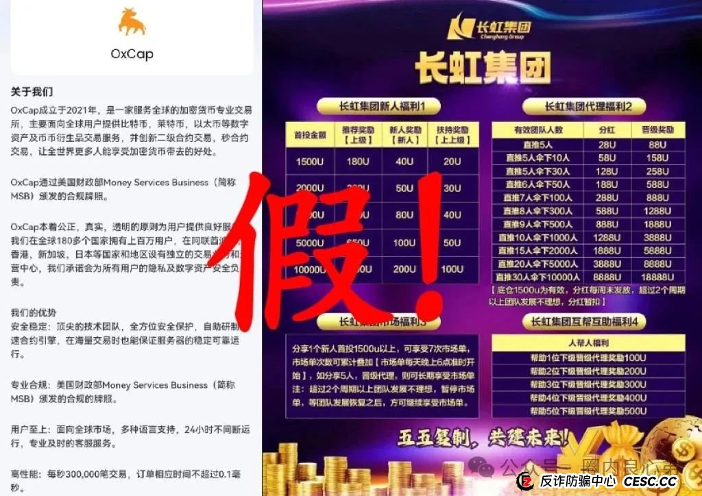 【国企打假】长虹集团紧急公告：OxCap是诈骗跟单盘，多地方已经预警，当心钱袋子